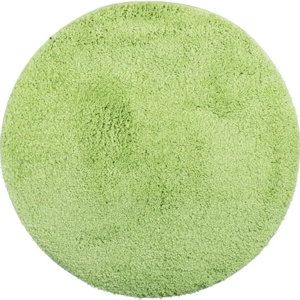 Tapis de Bain Rond Vert